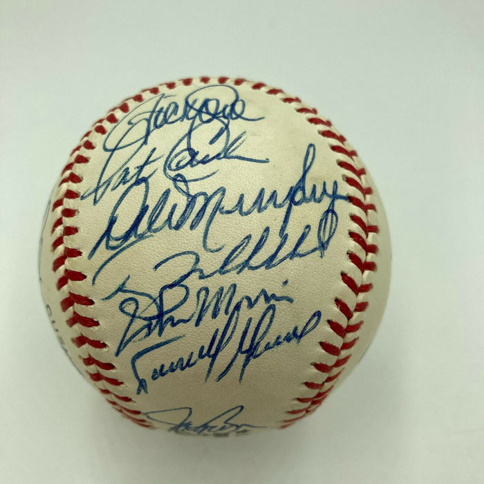 1990 Philadelphia Phillies Team Signed Official National League Baseball