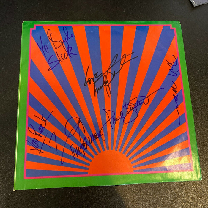 Jefferson Starship Band Signed Autographed Album With 4 Signatures JSA COA