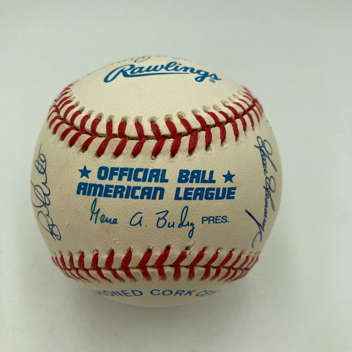 1977-1978 New York Yankees World Series Champs Team Signed AL Baseball JSA COA