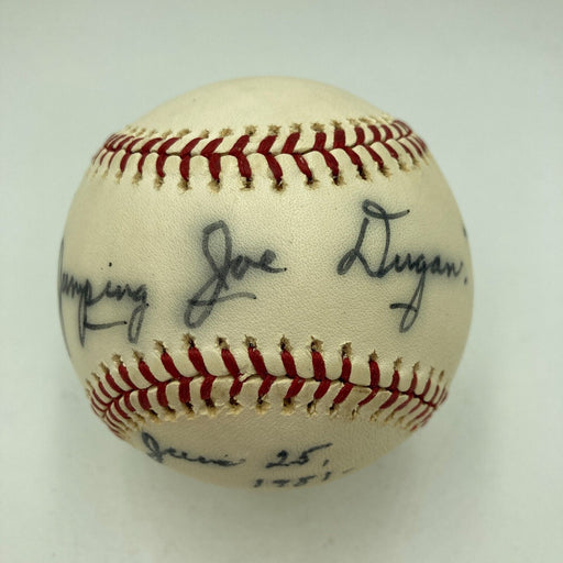 Joe Dugan "Jumping Joe" Signed Major League Baseball 1927 New York Yankees JSA
