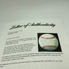 Mickey Mantle Roger Maris Joe Dimaggio Yankees Multi Signed Baseball PSA DNA COA