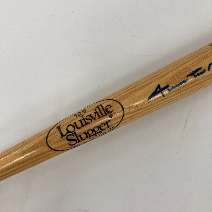 Willie Mays Signed Louisville Slugger Hall Of Fame Mini Baseball Bat PSA DNA