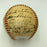 Jackie Robinson 1949 Brooklyn Dodgers NL Champs Team Signed Baseball JSA COA