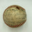 RARE 1940 New York Black Yankees Negro League Team Signed Baseball PSA DNA COA