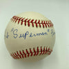 Art Superman Pennington Signed Major League Baseball Negro League Legend JSA