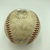 1969 Chicago Cubs Team Signed Vintage Spalding Cubs Baseball Ernie Banks JSA COA