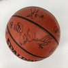 Lebron James First NBA Finals 2006-07 Cleveland Cavaliers Signed Basketball PSA