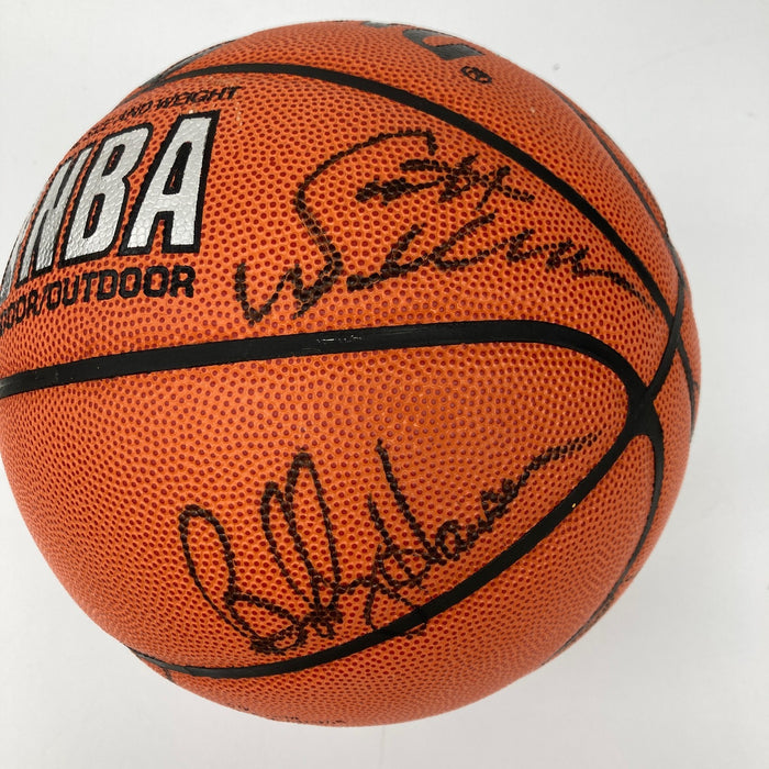 Michael Jordan 1991-92 Chicago Bulls NBA Champs Team Signed Basketball PSA & JSA