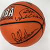 Michael Jordan 1991-92 Chicago Bulls NBA Champs Team Signed Basketball PSA & JSA