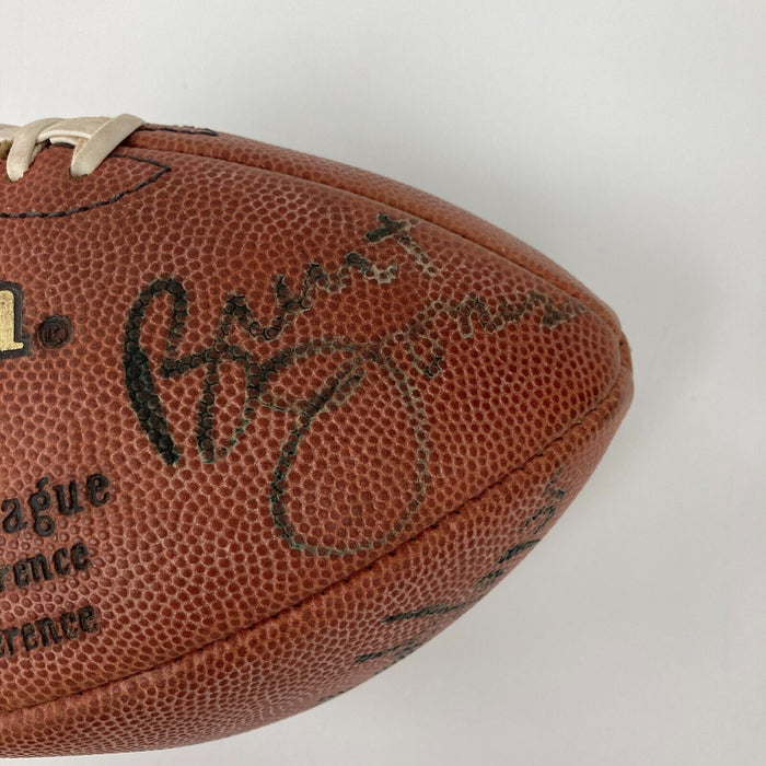 Jerry Rice & Steve Young 1994 San Francisco 49ers Multi Signed Football JSA COA