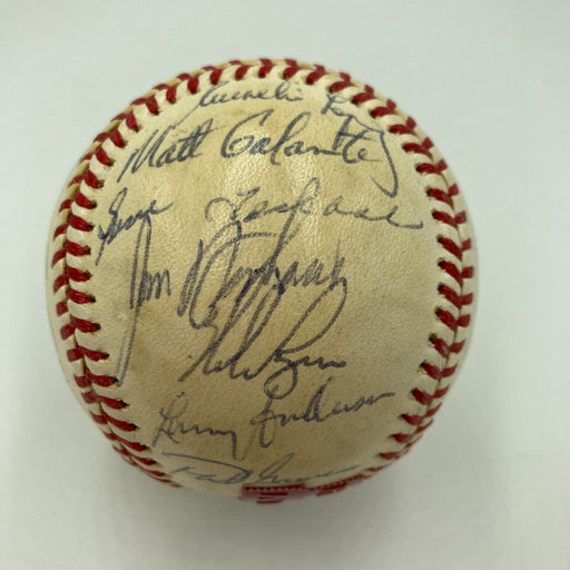 Nolan Ryan 1980 Houston Astros Team Signed National League Baseball