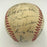 Nice 1946 New York Giants Team Signed Baseball Ernie Lombardi 24 Sigs JSA COA