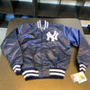 Beautiful Mickey Mantle Signed New York Yankees Game Jacket JSA Graded MINT 9