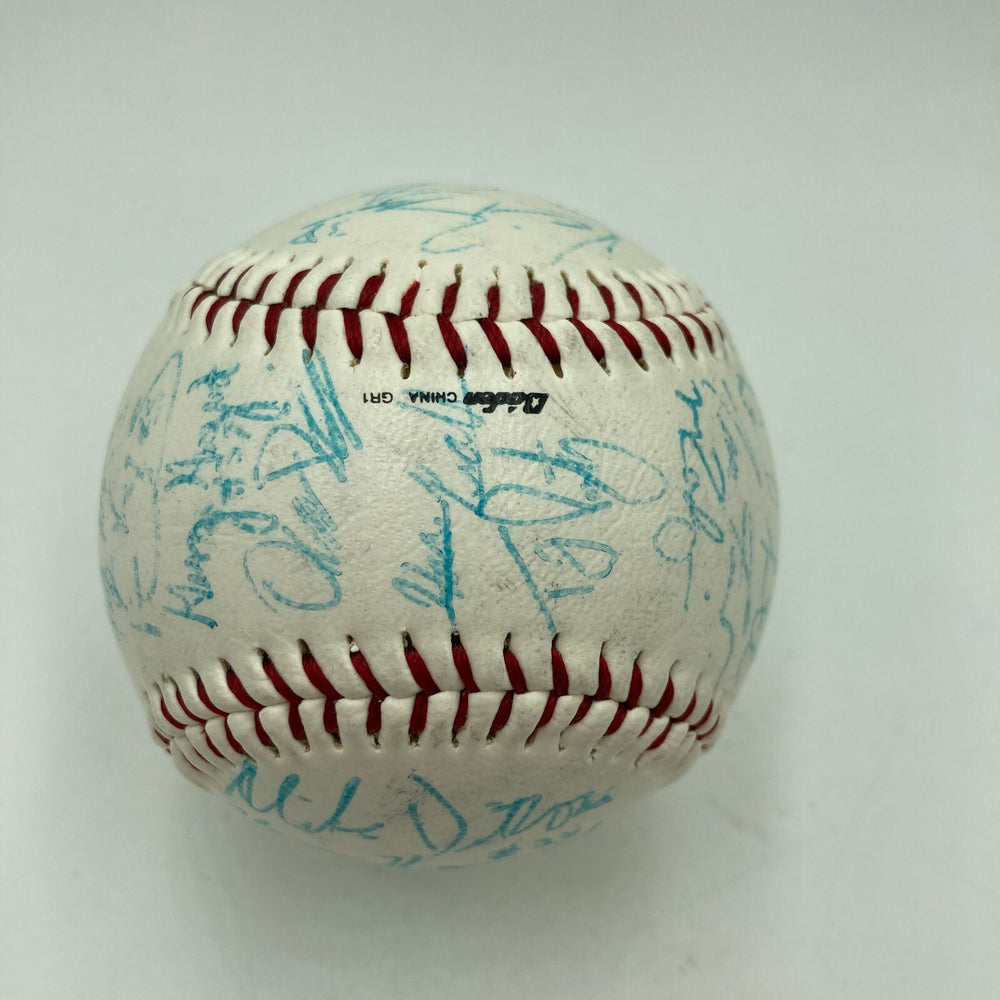 Jim Morris 1999 University of Miami Team Signed National Champions Baseball