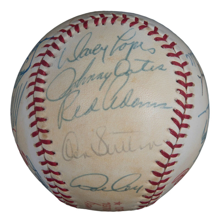 1978 Los Angeles Dodgers NL Champs Team Signed World Series Baseball JSA COA