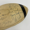 1963 New York Giants East Division Champs Team Signed Football