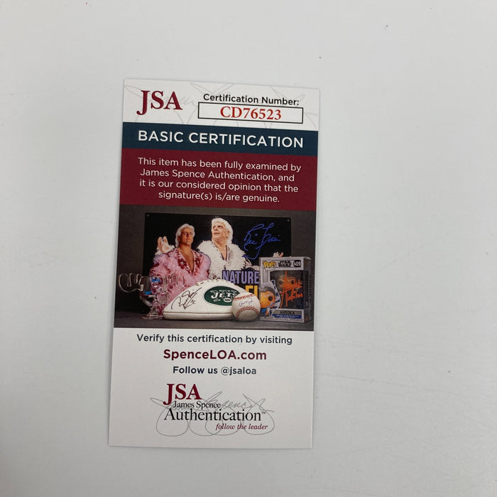 Lou Brock Signed Vintage Franklin Game Model Baseball Glove JSA COA