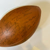 1971 Texas Longhorns SWC Champions Team Signed Football 50+ Sigs JSA COA