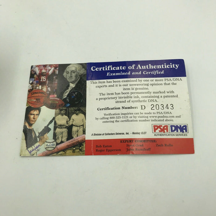 Extraordinary Paul Newman Single Signed National League Baseball PSA DNA COA