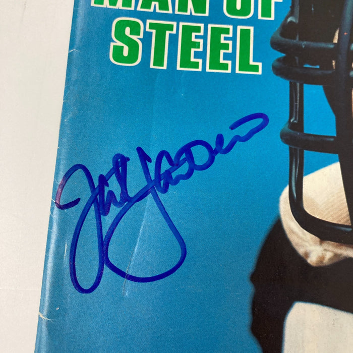 Jack Lambert Signed Vintage 1984 Sports Illustrated Magazine PSA DNA