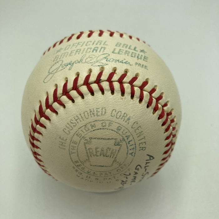 Vice President Spiro Agnew Single Signed 1969 American League Baseball JSA COA
