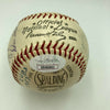 1958 Cubs Team Signed National League Baseball Ernie Banks JSA COA