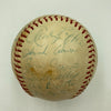 Hank Aaron 1960 Milwaukee Braves Team Signed Baseball JSA COA