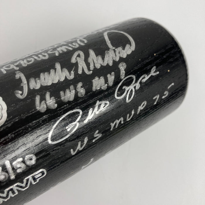 Beautiful World Series MVP's Multi Signed Baseball Bat 40 Sigs Beckett COA