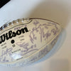 2005 Baltimore Ravens Team Signed Wilson NFL Football 40+ Sigs JSA COA