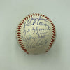 Hank Aaron 1970 Atlanta Braves Team Signed Baseball 22 Signatures PSA DNA COA