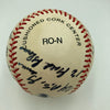 The Finest Willie Mays Signed Heavily Inscribed Career STAT Baseball Beckett COA