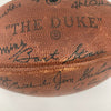 1966 Green Bay Packers Super Bowl 1 Champs Team Signed Football Lombardi JSA