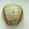 Mickey Mantle New York Hall Of Fame Legends Multi Signed Baseball 33 Sigs JSA