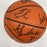 1997-98 Chicago Bulls NBA Champs Team Signed Game Basketball The Last Dance JSA