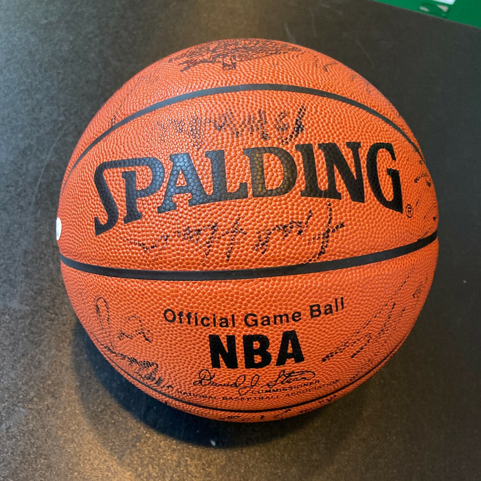 2000 All Star Game Signed Basketball Kobe Bryant Kevin Garnett Tim Duncan JSA