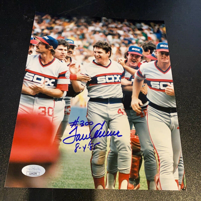 Tom Seaver "300th Win August 4, 1985" Signed Inscribed Celebration Photo JSA COA