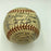 1962 New York Mets Inaugural Season Team Signed Baseball With Gil Hodges JSA COA