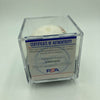 Arnold Schwarzenegger Single Signed 2007 All Star Game Baseball PSA DNA COA