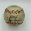 Historic 1944 New York Cubans Negro League Team Signed Baseball JSA COA