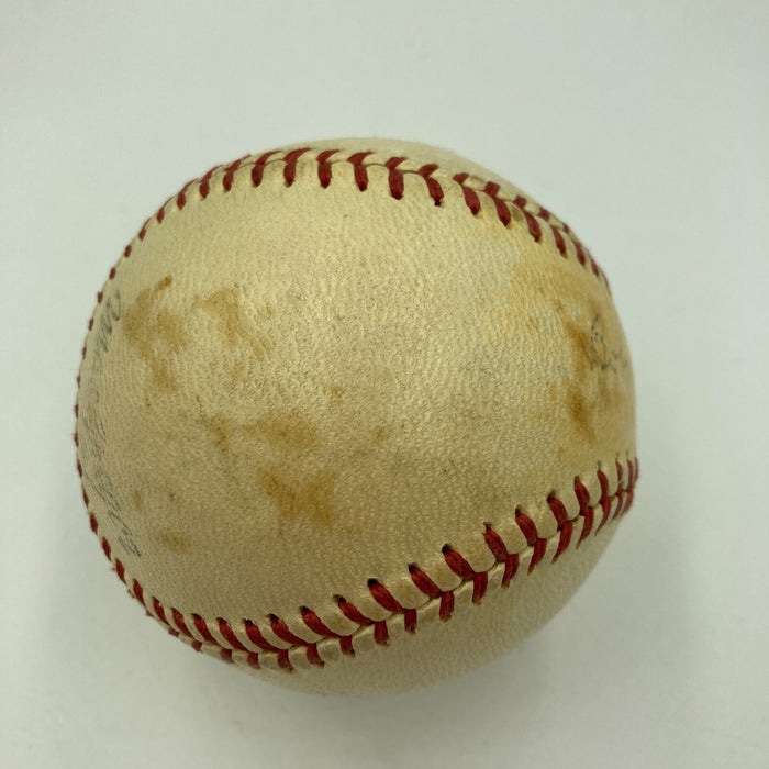 Bob Meusel Signed Baseball 1927 New York Yankees Beckett COA