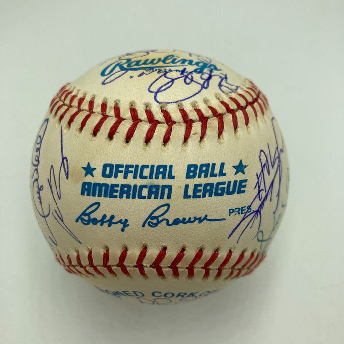 The Finest 500 Home Run Signed Baseball With 24 Sigs! Mickey Mantle JSA COA