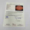 Walter Payton #34 Signed Spalding Football JSA COA