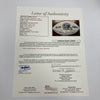 Tom Landry HOF 1990 Roger Staubach Signed Dallas Cowboys Football JSA COA