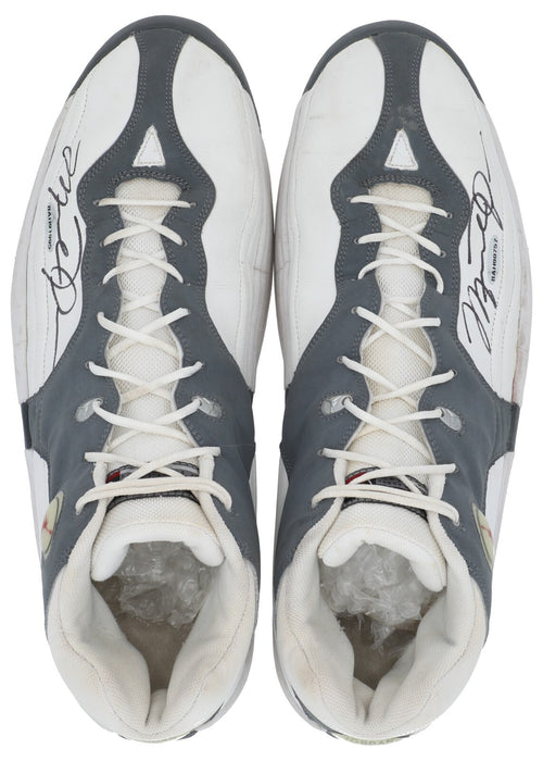 Michael Jordan Dual-Signed Nike Air Jordan Team 1 Sneakers UDA Upper Deck & PSA