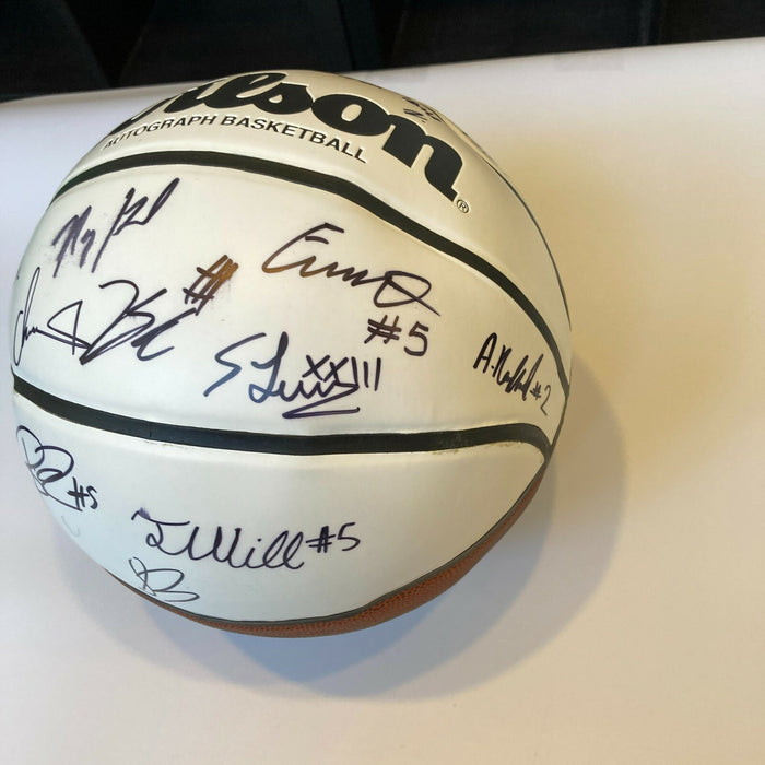 2018 Spalding Hoop Hall Classic Game Multi Signed Basketball 17 Sigs JSA COA