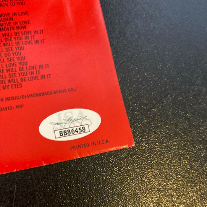 Jefferson Starship Band Signed Autographed Album With 11 Signatures JSA COA