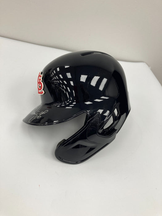 Adam Wainwright Signed 2019 NLCS Game 4 St. Louis Cardinals Game Helmet Beckett