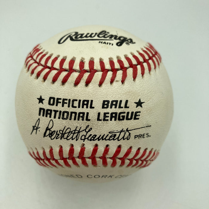 Bill Terry MVP 1940 Signed Inscribed National League Baseball JSA COA RARE