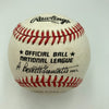 Bill Terry MVP 1940 Signed Inscribed National League Baseball JSA COA RARE