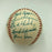 Beautiful 1952 Chicago White Sox Team Signed Baseball With Nellie Fox JSA COA